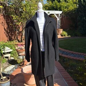 Boiled Wool Walking Coat